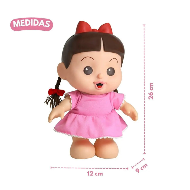 Boneca Rosinha Iti Malia Turma Mônica Feminino Meninas infantil Baby Blink Megalomania
