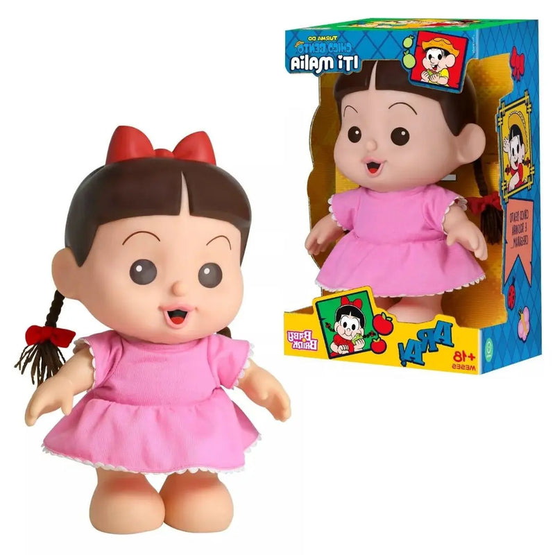 Boneca Rosinha Iti Malia Turma Mônica Feminino Meninas infantil Baby Blink Megalomania