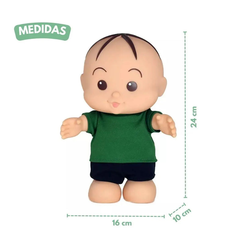 Boneco Cebolinha Iti Malia Turma Da Mônica Baby Brink 1021 Figura De Ação Baby Brink Megalomania