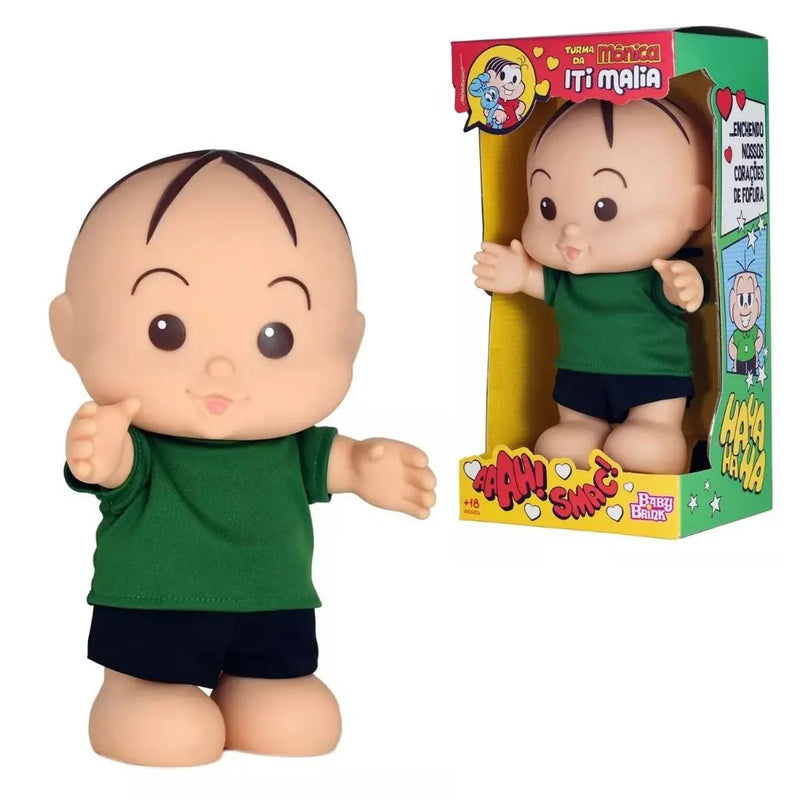 Boneco Cebolinha Iti Malia Turma Da Mônica Baby Brink 1021 Figura De Ação Baby Brink Megalomania