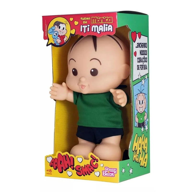Boneco Cebolinha Iti Malia Turma Da Mônica Baby Brink 1021 Figura De Ação Baby Brink Megalomania