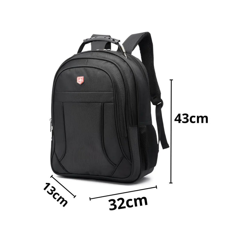 Mochila de Costas Mala Bolsa Juvenil Adulto Compartimento Notebook Reforçada Detalhada Seanite Megalomania