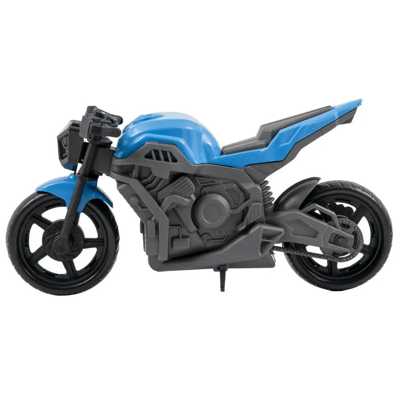 Brinquedo de Moto Vortex Sport Verde Vermelho Azul Laranja Masculino Infantil Kendy Megalomania