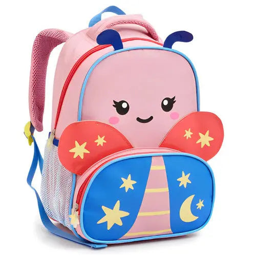 Mochila de Costas Chita Tubarão Borboleta Baleia Pinguim Dragão Infantil Bolsa Escolar Seanite Megalomania