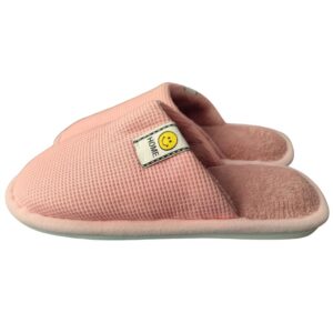 Pantufa Rosa Chinelo Quarto Frio Inverno Mãe Aconchegante Fleece Feminina