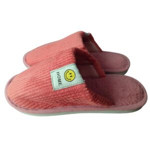 Pantufa Chinelo Salmão Frio Quarto Flecee Unissex Aconchegante