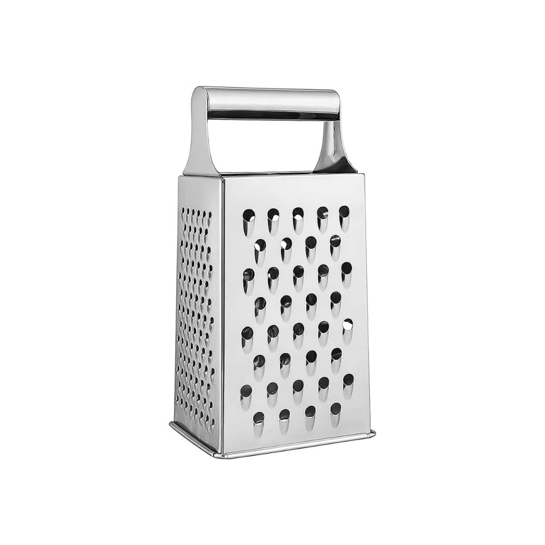 Ralador Manual 4 Faces Alça Aço Inox Queijo Legumes