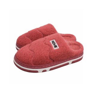 Pantufa Feminina Rosa Peluciada Inverno Quarto Mãe Confortável Presente Confort Antiderrapante
