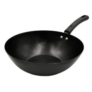 Panela Wok Grande 3,5L 30CM Profissional Gourmet Cozinha Jantar Almoço Salteados Legumes Carnes Presente
