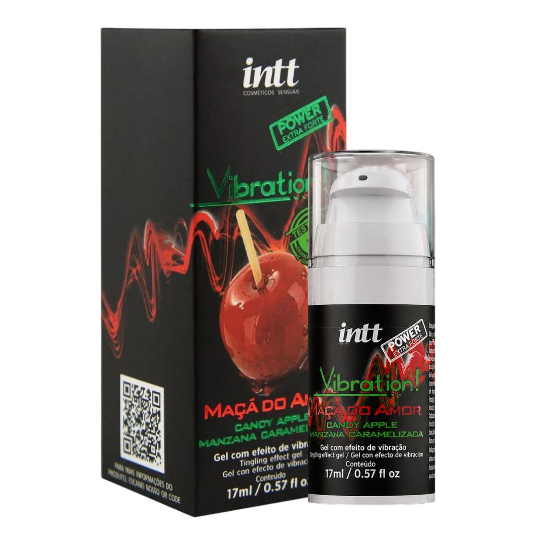 Gel Beijavel Vibration Power Extra Forte Maçã do amor Intt