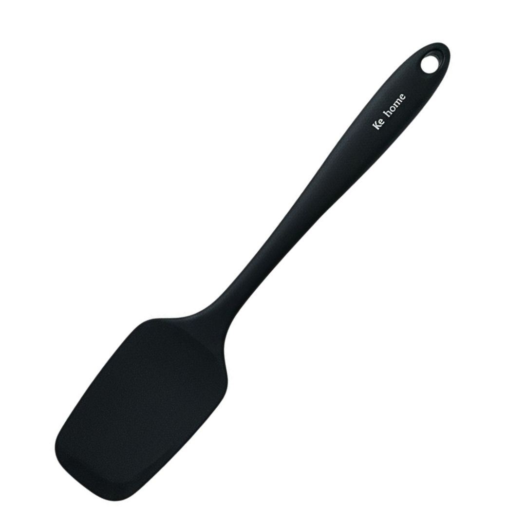 Espátulas Curva de Silicone Utensílio Cozinha Chef Culinária Verde Vermelho Preto Cinza Resistente Receitas - Imagem 3