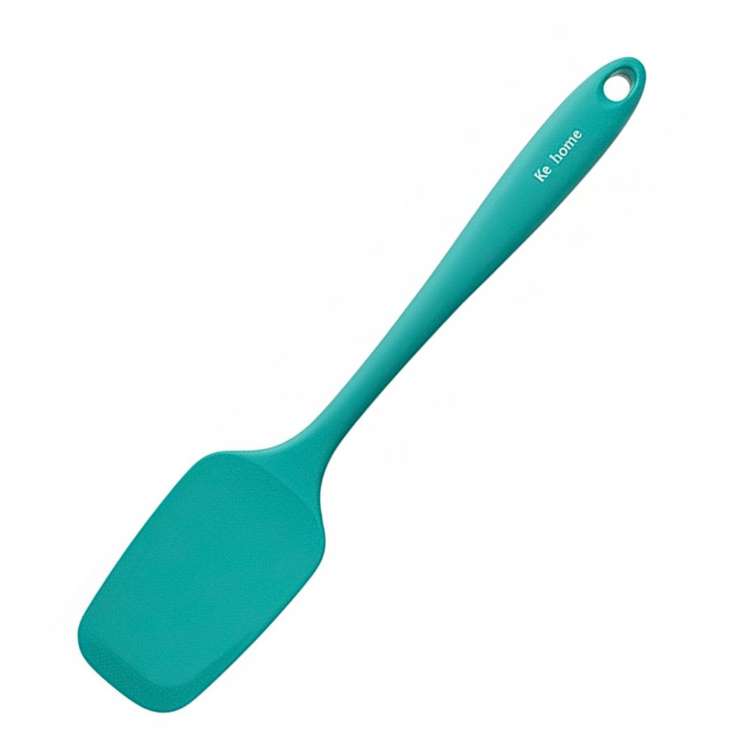 Espátulas Curva de Silicone Utensílio Cozinha Chef Culinária Verde Vermelho Preto Cinza Resistente Receitas - Imagem 5