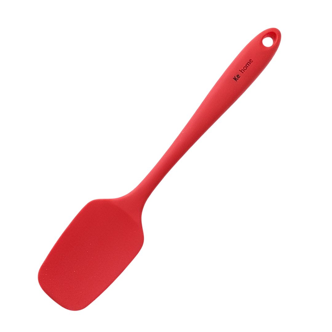 Espátulas Curva de Silicone Utensílio Cozinha Chef Culinária Verde Vermelho Preto Cinza Resistente Receitas - Imagem 2