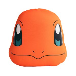 Almofada 3D Pokemon Charmander Cosplay Laranja Geek Presente Decoração