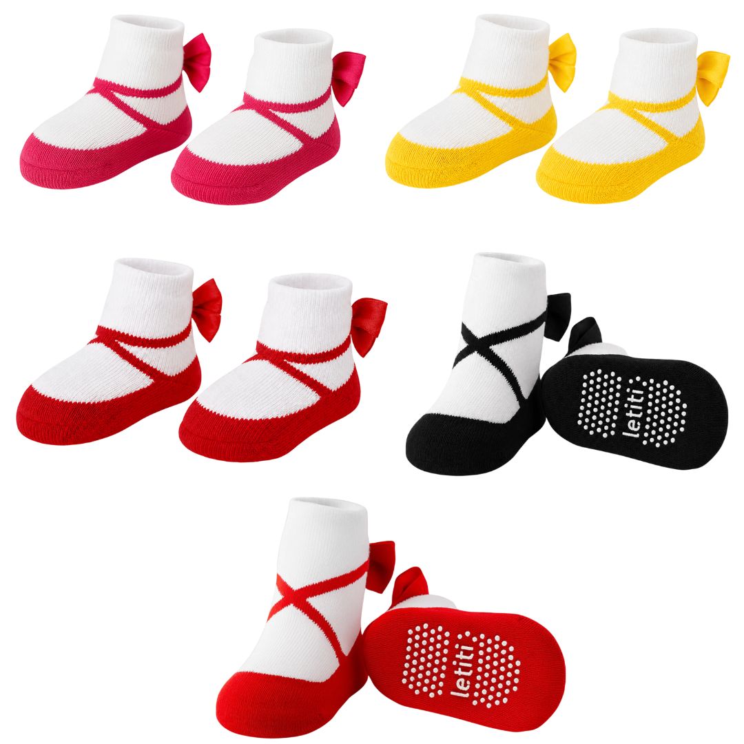 Meia Manuela Infantil Bebê Laço Luxo Festa Baby Letiti Presente Antiderrapante Menina Passeio Confortável Inverno Frio