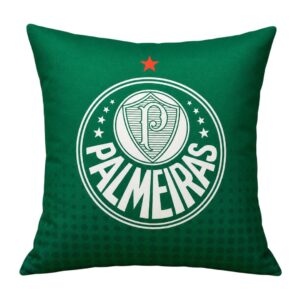 Almofada Quadrada Palmeiras Verdão Porco Decoração Confortável Futebol Presente Pai Torcedor