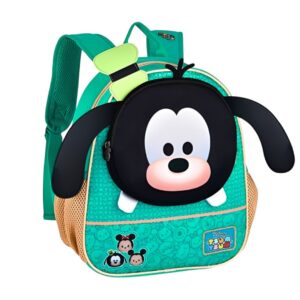 Mochila de Costas Pateta Tsum Tsum Infantil Disney Menino Escolar Volta as Aulas Viagem Passeio Clio