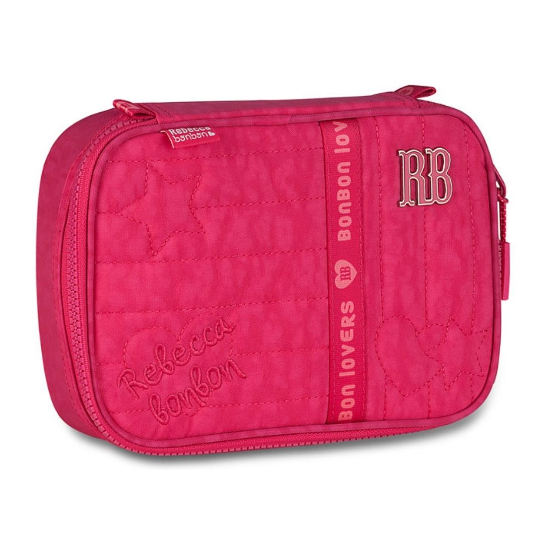 ESTOJO BOX REBECCA BONBON PRETO ROSA LILASAZUL RB27004 - Imagem 6
