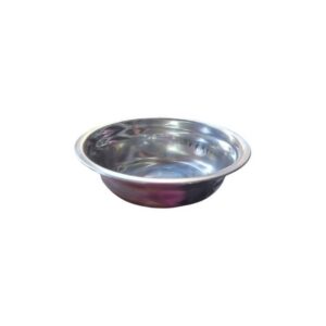 Bacia De Aço Inox 13cm Resistente Profissional Tigela Cozinha Culinária Salada Frutas Verduras Alimentos