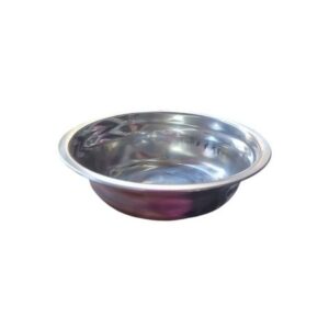 Bacia De Aço Inox 15cm Resistente Cozinha Culinária Profissional Salada Frutas Sobremesas Alimentos