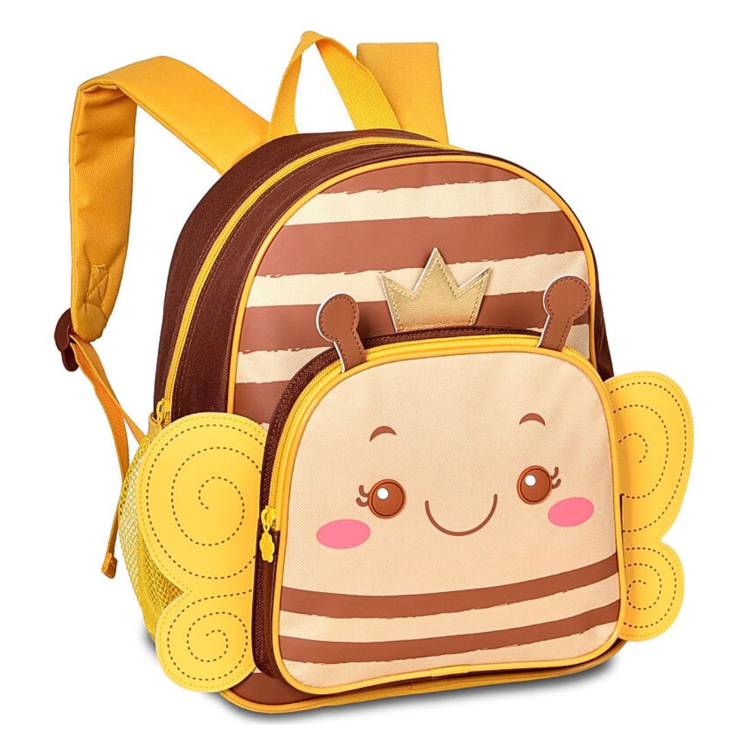 Mochila de Costas Infantil Abelhinha Borboleta Escolar Passeio Criança Viagem Volta as Aulas - Imagem 2