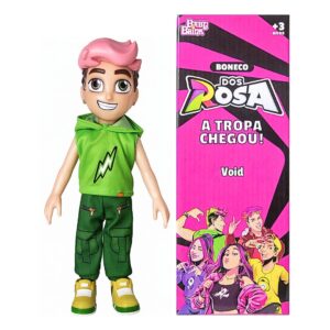Boneco Void dos Rosas Chaveiro Brinquedo Infantil Presente Brincar Emilly Vick Criança Diversão Youtuber