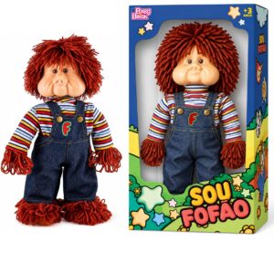 Boneco Fofão Infantil Brinquedo Criança Presente Baby Brink Carreta Furacão Vinil Tecido Colecionável Nostalgia