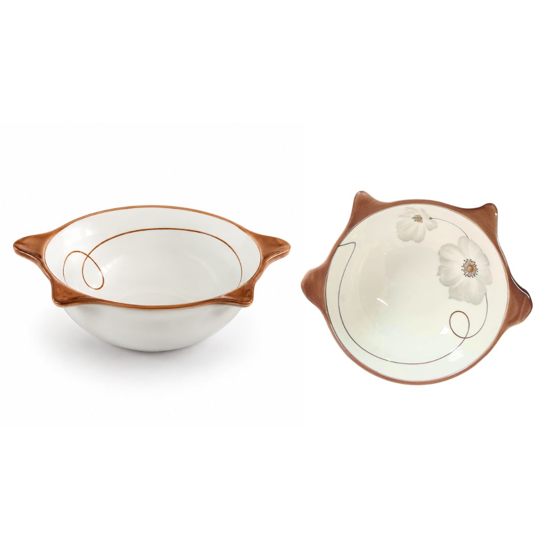 Bowl Cerâmica 150ml Cereja Urso Panda Gato Urso Petisco Sobremesa Jantar Almoço Mesa Posta Presente - Imagem 4