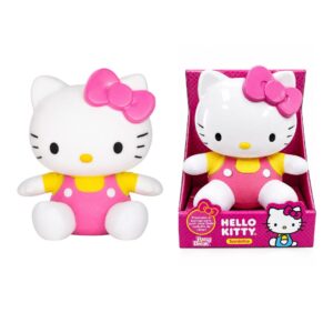 Hello Kitty Soninho Boneca C/ Luz Infantil Dormir Menina Criança Brinquedo Presente Baby Brink Fofinha Macia Rosa