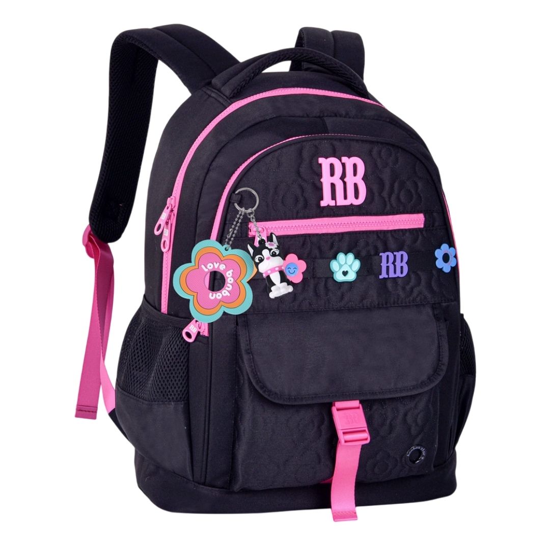 Mochila de Costas Rebecca Bonbon Escolar Juvenil Feminino Estilosa Volta as Aulas Passeio Viagem - Imagem 2