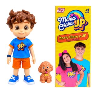 Boneco JP Tween Cachorrinha Nala Articulado Brinquedo Infantil Menino Brincar Youtuber Maria Clara Presente Criança